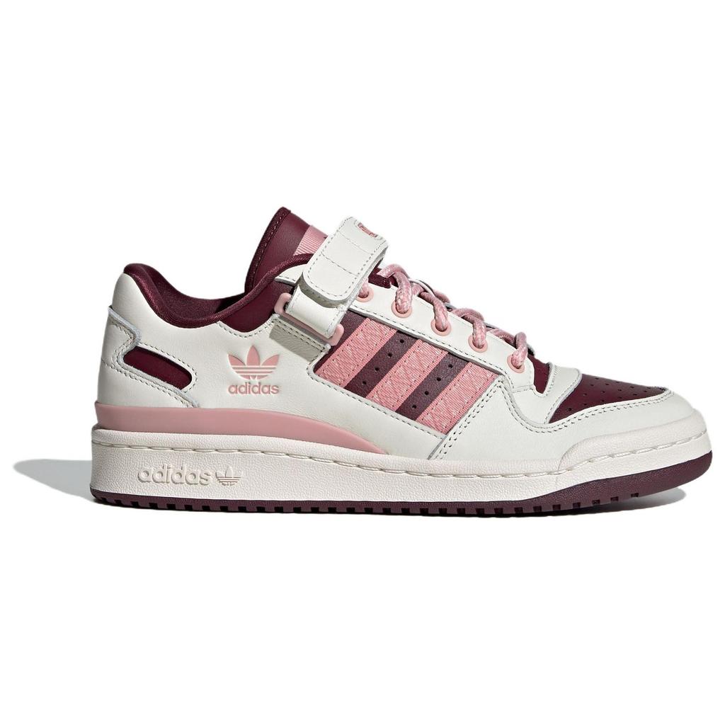 Adidas Originals Forum Durable Low-Top Skate Shoes Women Sneakers White Red IF3925