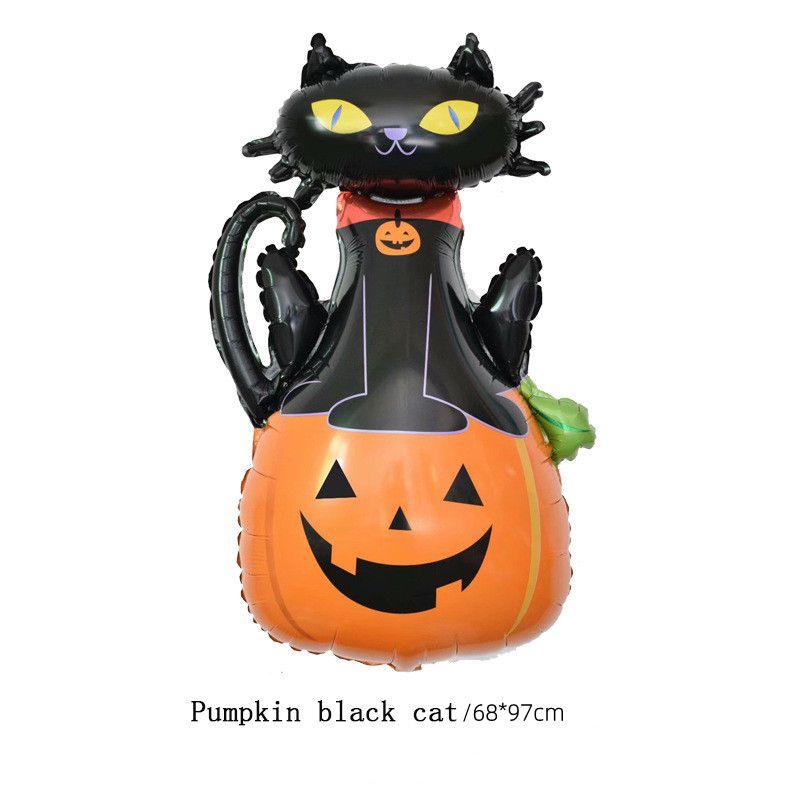 Halloween Decorations Spider Foil Balloon Toy Bat Ball Halloween Supplies Party