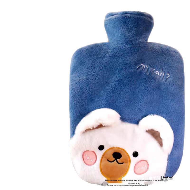 Утолщенная безопасная грелка и съемный грелка для рук Blue Pig 1200ml