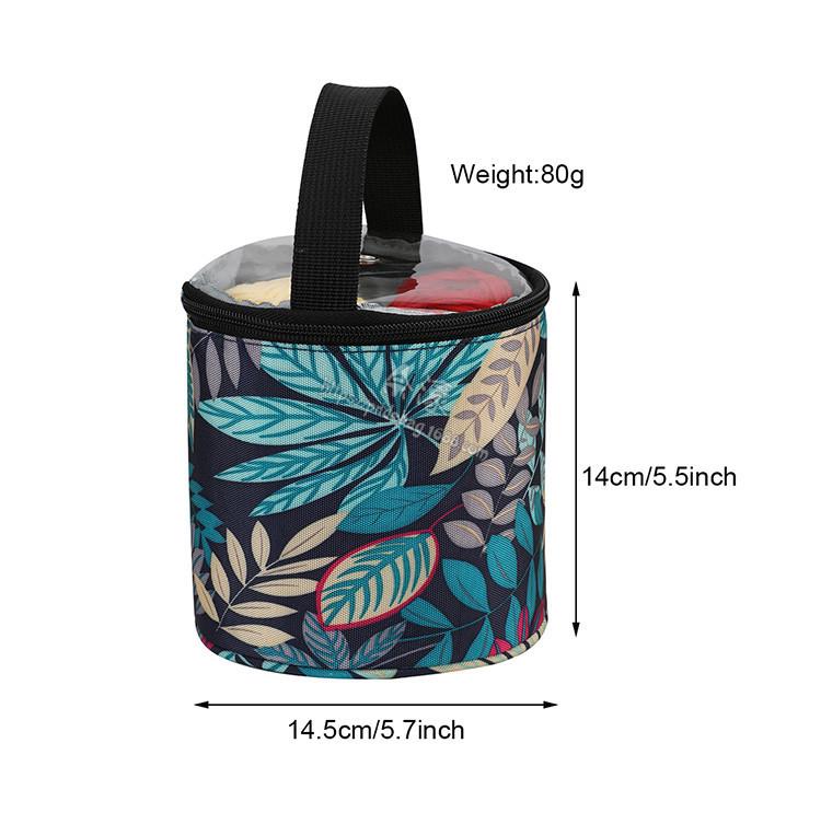 Cross-border DIY Crochet & Knitting Yarn Storage Bag, Large Capacity, Small Barrel Design