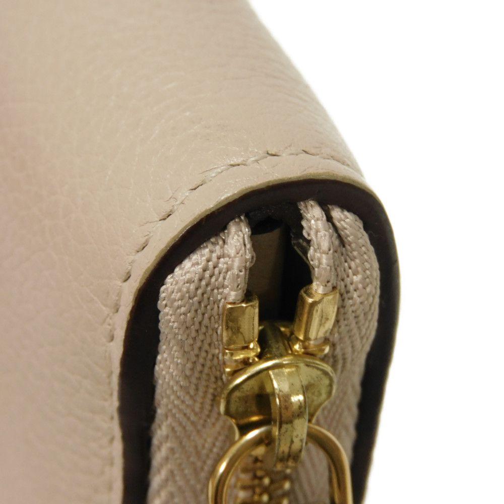 Used 12564 Lockme Zip Around Purse M80100 7943 LV Logo Zip Around RFID LV Signature Green Unisex from Japan AUTHENTIC