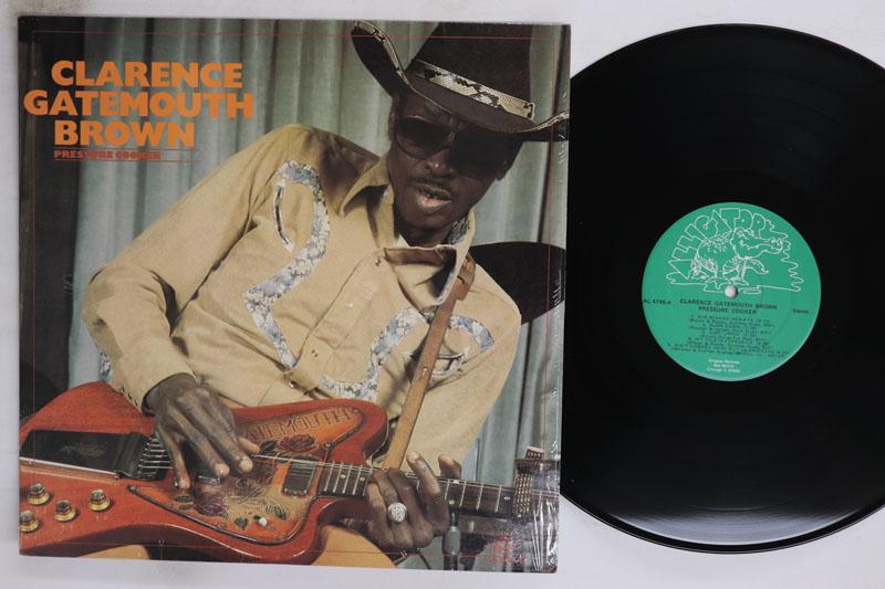 

LP Record CLARENCE GATEMOUTH BROWN Pressure Cooker AL4745 ALLIGATOR 1985 US Blues Used