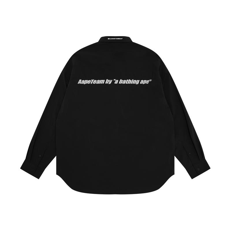 Aape Logo Print Long-sleeved Shirt AAPSTM8441XXK