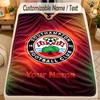 Flannel BlanketSouthampton FC Custom Name Text Personalized Soft Warm Throw Blanket Home Decor Gift