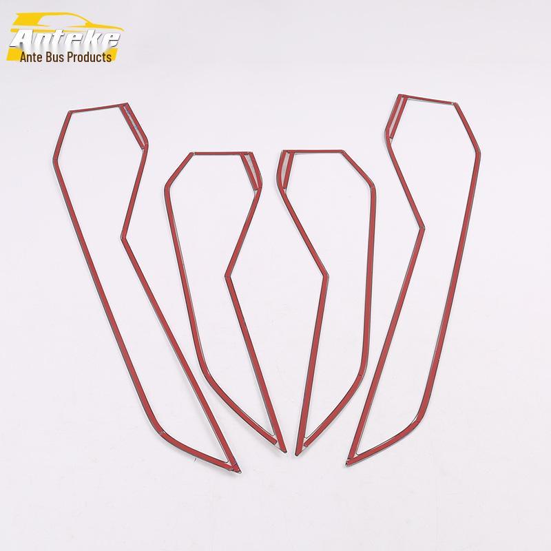 Passend für 19-Zoll-Sagitar-Modelle: Audio Bright Ring & Türlautsprecher Kratzfester Zierrahmen