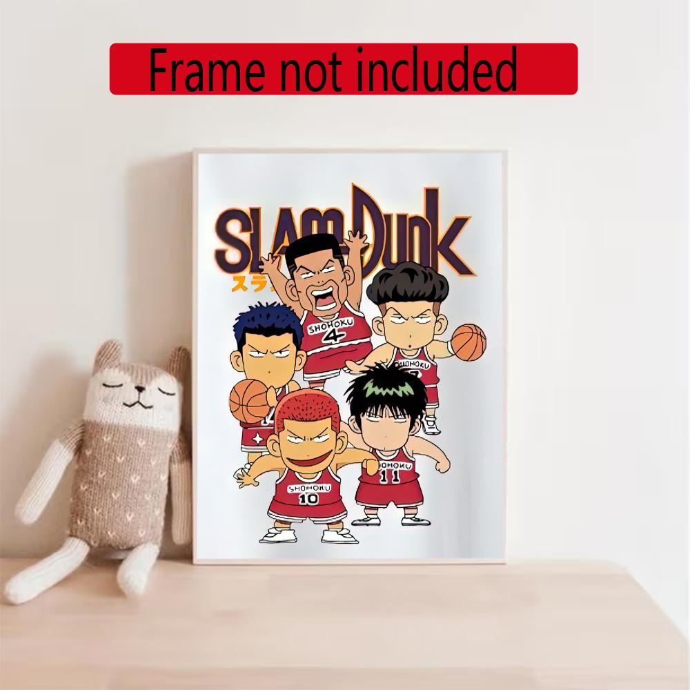 Slam Dunk Chibi 5D Diy Diamond Painting Round Diamond Mosaic Suitable For Beginners Diamond Painting Rhinestones Gift Frameless