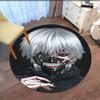 Tokyo Ghoul Printed Round Rug Carpet Chair Rug Area Rug Entryway Doormats,for Office Chair Living Room Bedroom Kitchen Room.