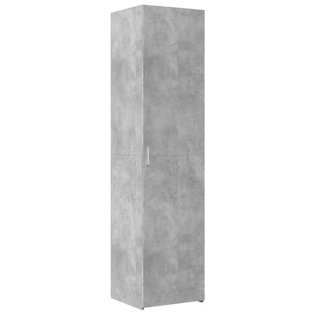 Highboard Concrete Grey 45 x 42.5 x 185 cm Engineered Wood