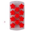 Silicone Chocolate Mold Maker Ice Cube Tray Freeze Mould Bar Pudding Star Jelly