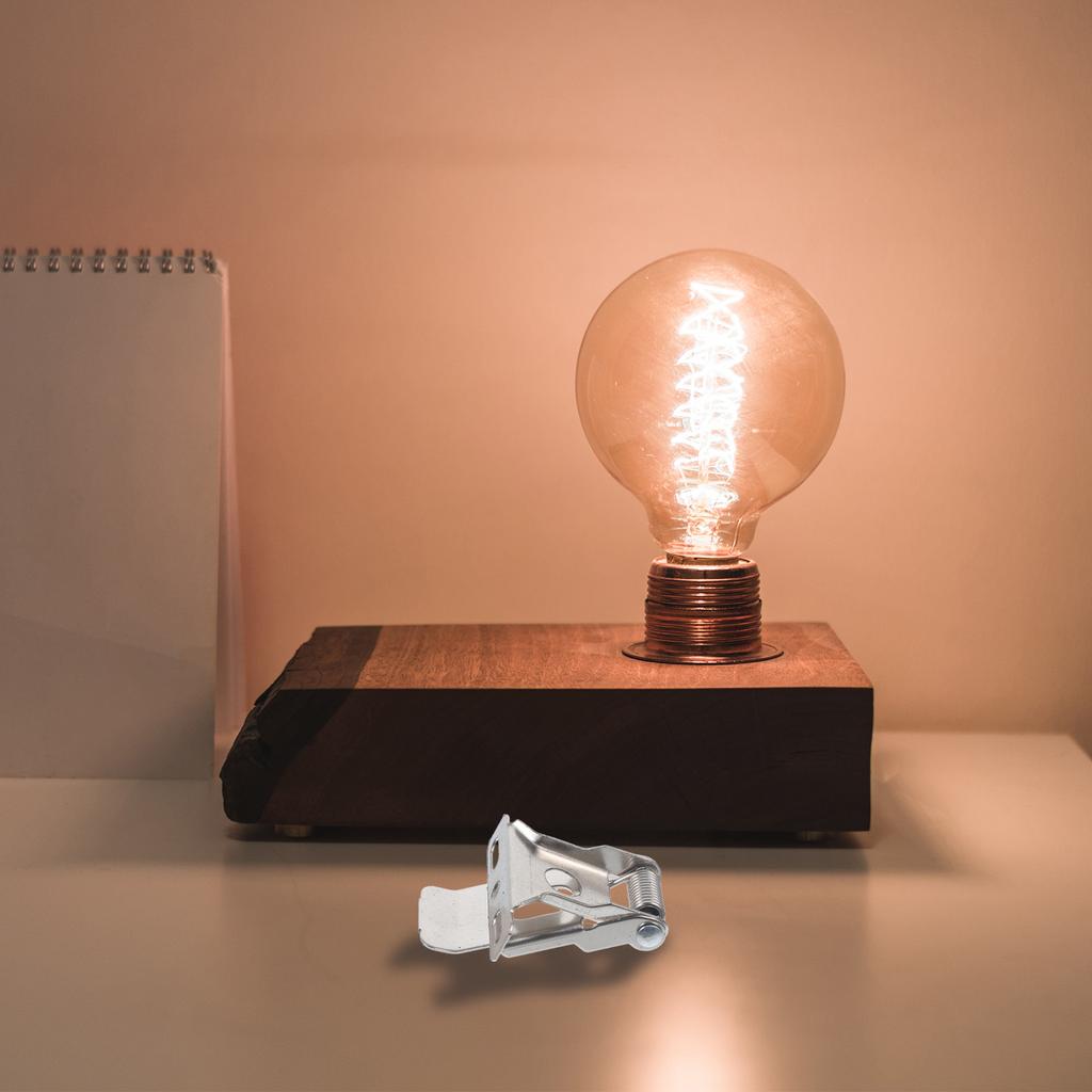 20 Pcs Light Mounting Spring Clips Recessed Lamp Accessories Securing Clamps for Ceiling Iron Retrofitting