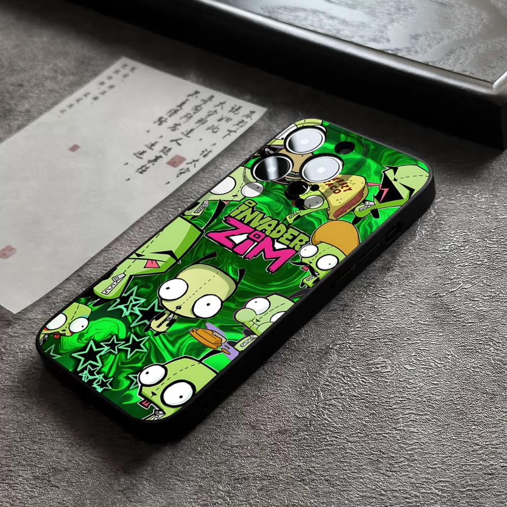Invader Zim Phone Case For 17 Pro Max For Iphone 14 16 Pro Max 12 15 11 13 Pro Xr X Xs 8 7 Plus Back Cover