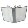 Wall-Mounted Magnetic A4 Flip Folder Document Organizer Display Stand