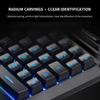 Single-handed  Keyboard Ergonomic Robotic Led Backlit Wired Gaming Keyboard
