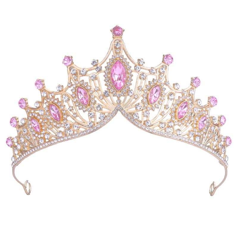 Kinder Strass Prinzessin Krone Stirnband für Geburtstagsfeiern und Aufführungen
