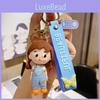 Keychain Doll Cartoon Cute Silicone Key Accessory Multicolor Idea Gift