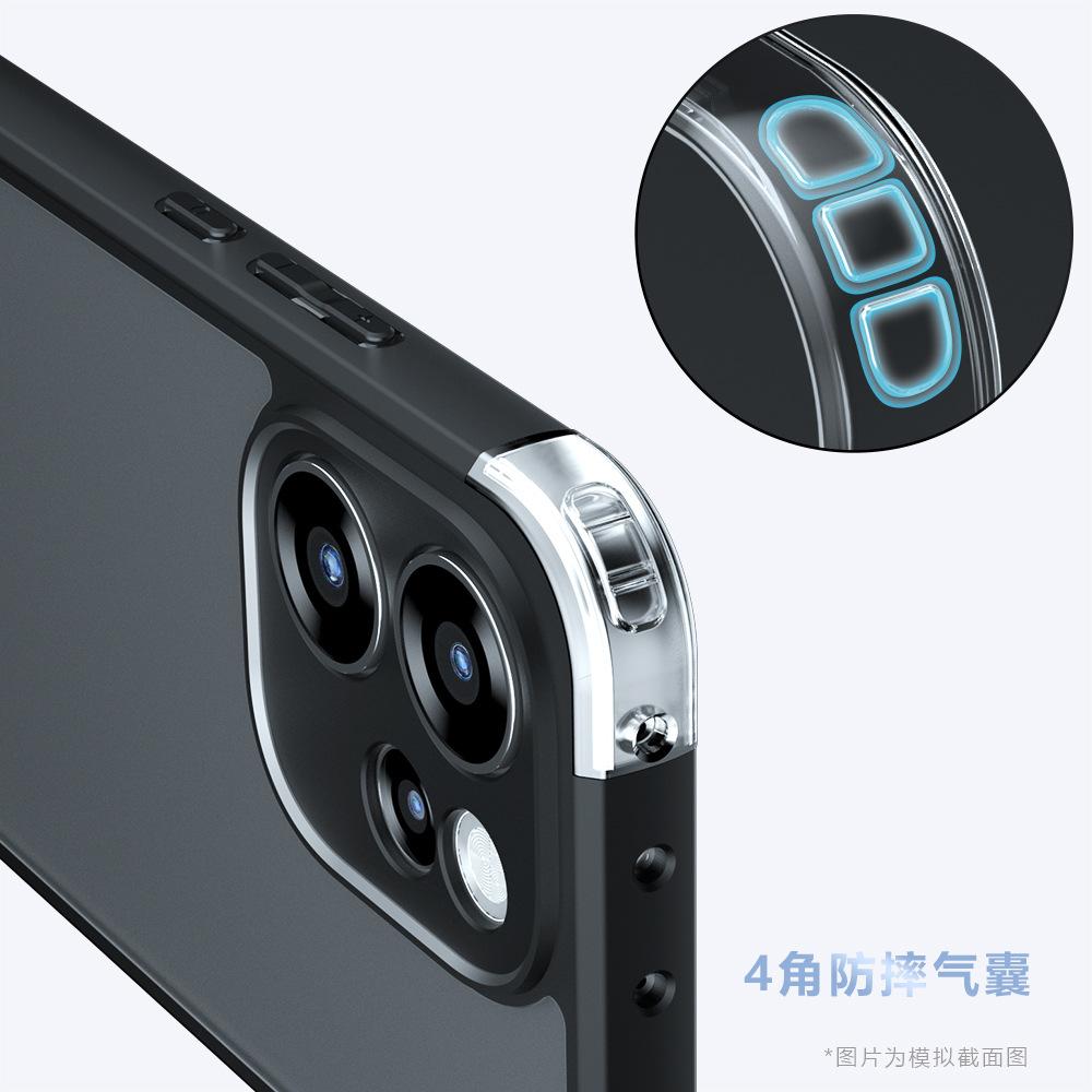 Applicable to OPPO Reno15Pro Qijia mobile phone case Reno14Pro matte Reno13 anti-drop protective case