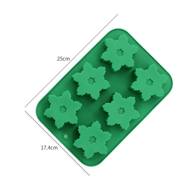 FAIS DU Silicone Mold Bakeware DIY Chocolate Mold Christmas Trees Snowman Gifts Baking Tools Cake Decoration Accessories
