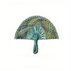 1 Pezzo Ventaglio decorativo intrecciato in erba marina fatto a mano in stile nordico per decorazione esterna e domestica, regalo per le feste