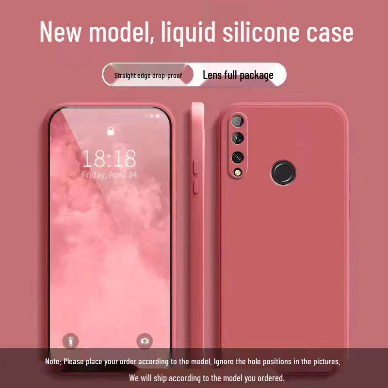 Huawei Enjoy 10 Plus Liquid Silicone Drop-proof Phone Case - Skin-friendly & Full Coverage