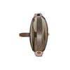 Gucci Jackie 1961 Gold Lock Dot Print Removable Extended Shoulder Strap Canvas And Leather Trim Half Moon Underarm Bag 678843-UQHIG-9885