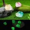 10/20Pcs Luminous Mini Resin Fireflys,Glow In The Dark Glowworm Tiny Insect Animals Figures For Diy Fairy Garden Glass Container