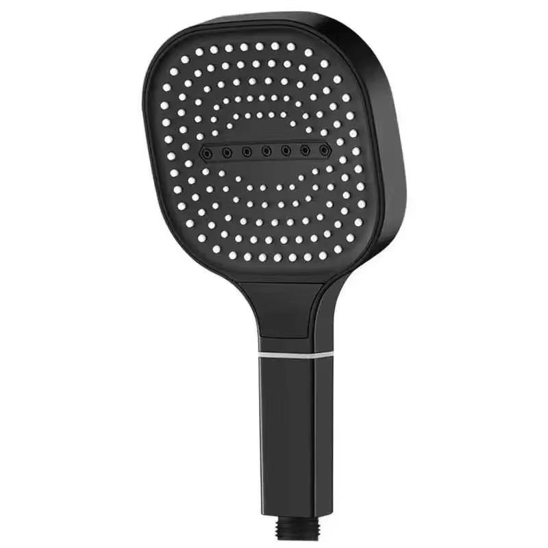 Cap de duș de înaltă presiune cu panou mare de 13 cm Duză cu filtru de economisire a apei Capete de duș cu 3 moduri Pulverizator de masaj cu apă reglabil Accesorii pentru baie