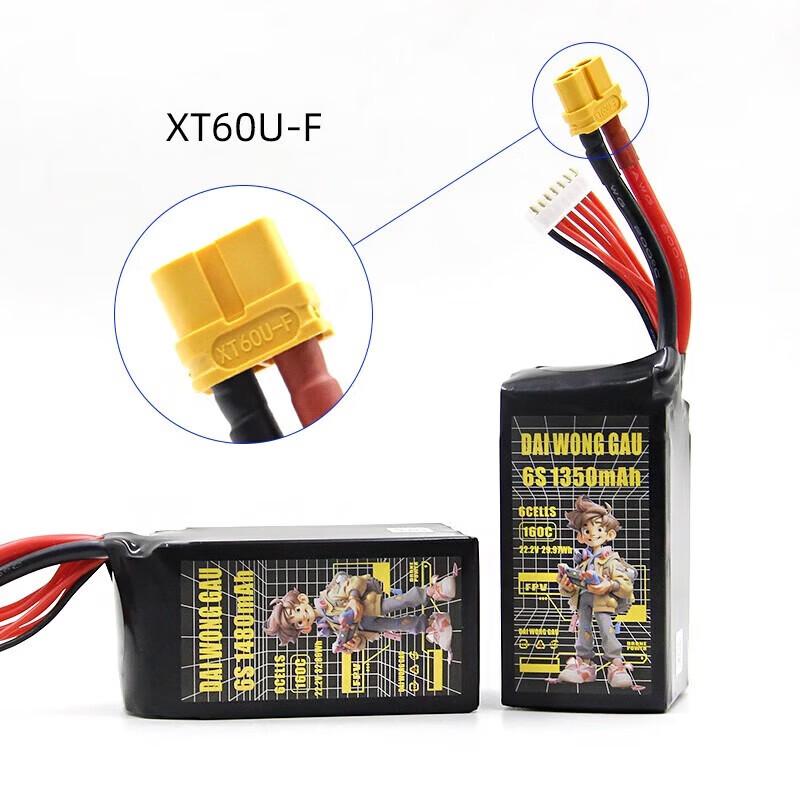 Qi Shao Big Yellow Dog 6S FPV Drone Lithium Battery