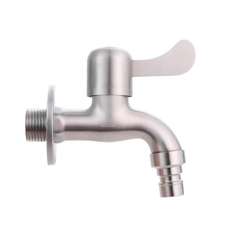 Heavy-Duty 304 Stainless Steel Washing Machine Faucet
