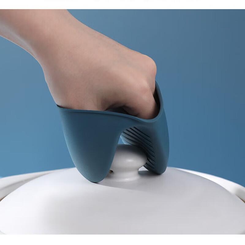 Silicone Heat Resistant Kitchen Mitts Set