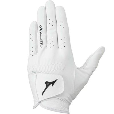 Mizuno Luva de Golfe Mizuno Esquerda 5MJML453, Pro, Masculina, Mão, Branca, 23cm,