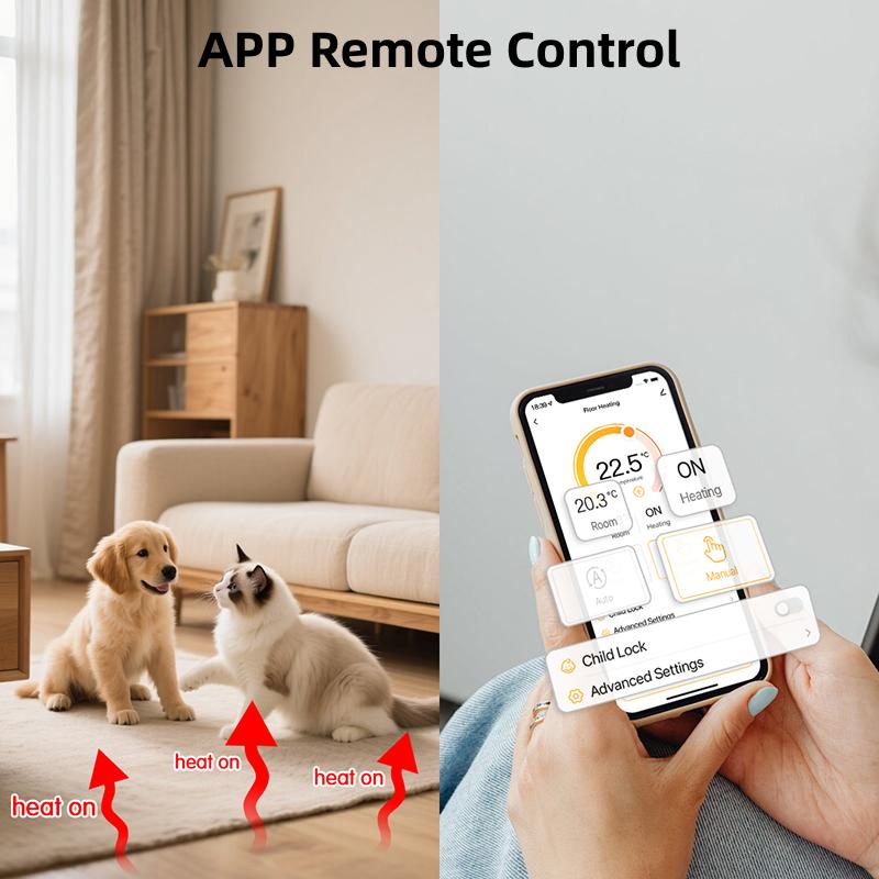 EZAIOT tuya smart home thermostat water electric floor heating gas boiler WiFi temperature remote controller with google alexa Fuel Injectors 6