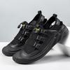 Sandals Men's Summer Hollow Baotou Beach Outdoor Sports One Pedal Casual Men's Shoes