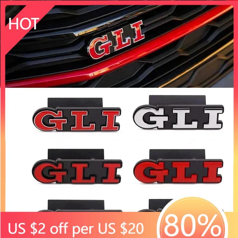 Golf 3 4 MK3 MK4 2026 Hot For VW VOLKSWAGEN 3D Metal Car Letters GLI Logo Rear Trunk Front Grill Badge Emblem Sticker Decals For
