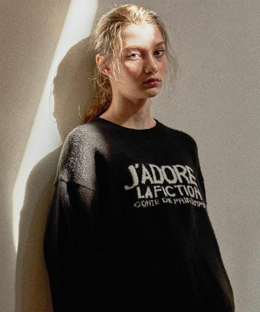 LARTIGENT Ltg6 Fiction Knit(Black)