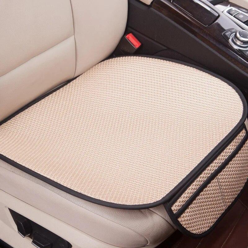 

1PC Summer Car Seat Cushion Protector Pad Front Pad Fit for Most Cars Car Seat Cover Breathable Ice Silk Four Seasons