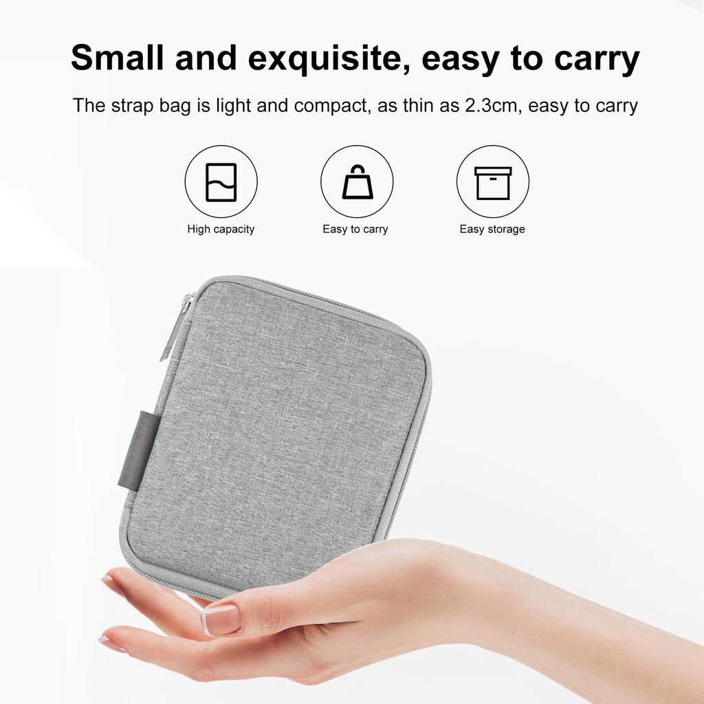 Data Line Storage Bag Lightweight Portable   Design Electronic Accessories   Bag for Travel
