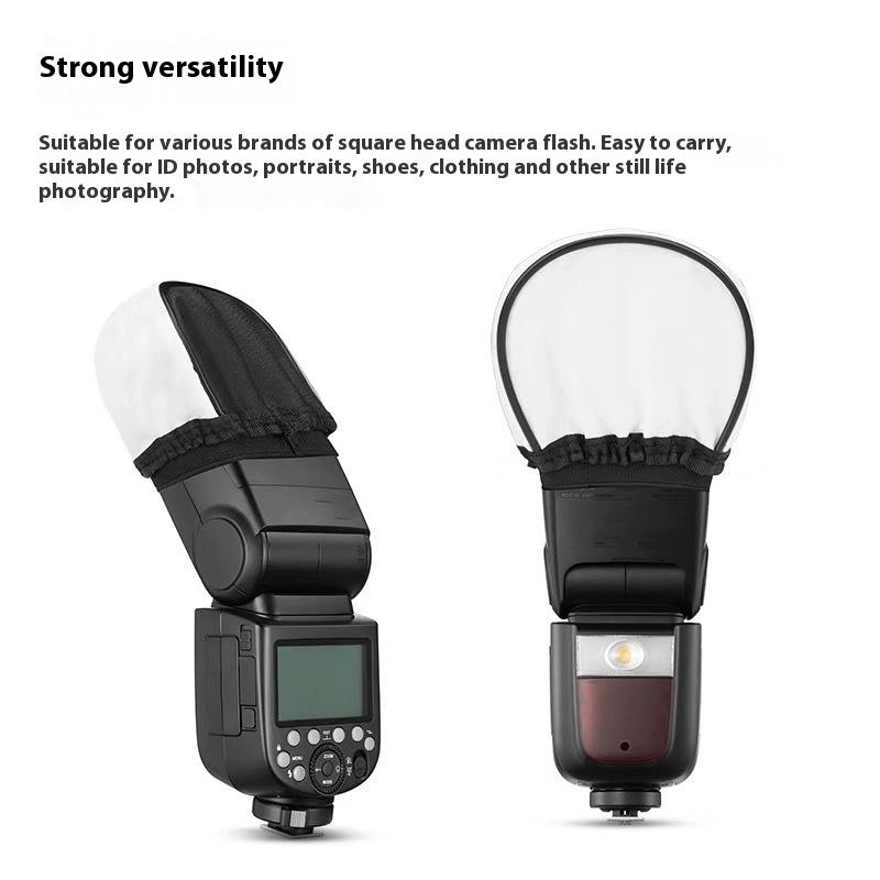 1/3Pcs Universal Softbox Diffuser For DSLR Cameras, Flash Light Speed Lights Mini Portable Lightweight Soft Box