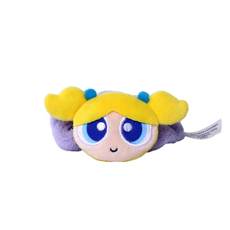 Blossom Girls Powerpuff Plush Hair Ties Band Girls Cartoon Accessories Hair