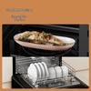 Yilan 12-inch White Ceramic Deep Fish Plate