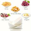 Einweg-Papierschalen Biologisch abbaubare Papierschalen Familienfeier Picknick Suppe Obst Vorspeisen Desserts Haushalts-Lebensmittelbehälter