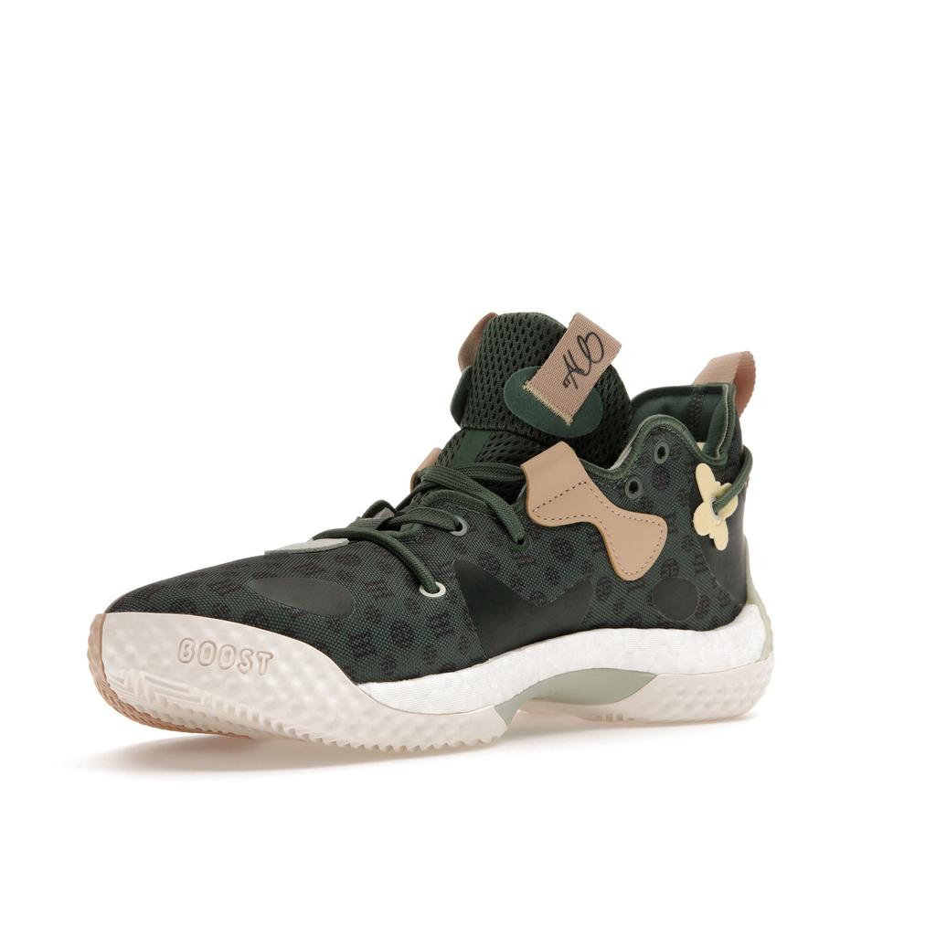 Adidas Harden Vol. 6 Grünoxid Monogramm Herren Sneaker Fast-Gelb Leinengrün GW9032