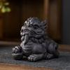Lucky Pixiu purple sand tea pet ornament can be raised for home office desktop decoration tea tray tea table accessories