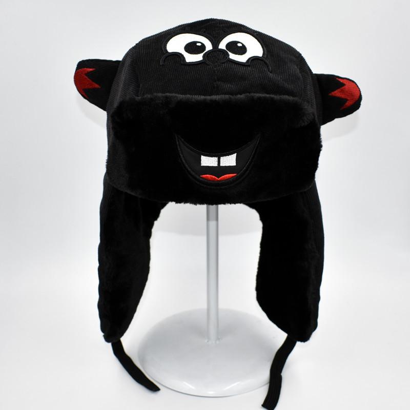 Chapeau Thunderbolt Femme Mignon Coton Homme Hiver Épaissi Chaud Protection Oreilles Automne Jeunesse Chapeau Locomotive