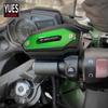 Motorcycle Accessories CNC Front & Rear Brake Fluid Cylinder Master Reservoir Cover Cap For Kawasaki Z900 2017 2018
