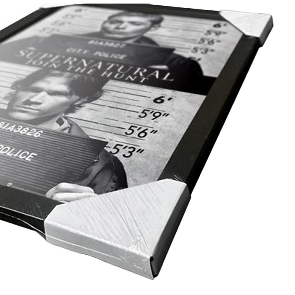 Supernatural City Police Framed Poster
