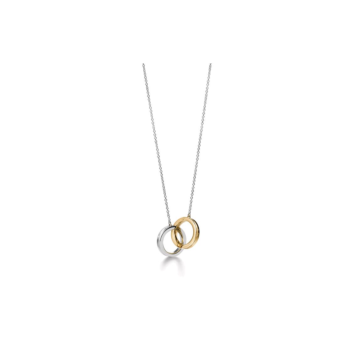 

Tiffany & Co. Кольє-підвіска Tiffany 1837® Серія Двоколірна Пряжка Унісекс Срібло Золото 24601439 F,Silver