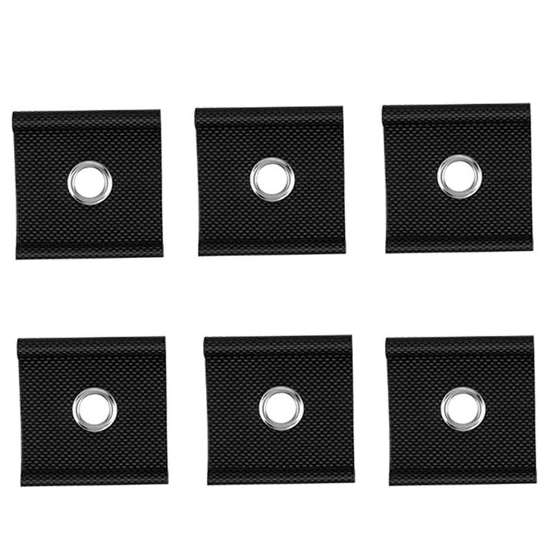 

6-12PCS RV Camping Awning Hooks Clips Stainless Steel Sunshade Rail Hook RV Tent Hangers Sunshade Hook Clips Camper accessories