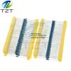 1% Precision Metal Film Resistor Pack: 30 Common 1/4W Five-Color Ring Values, 20 Pieces Each