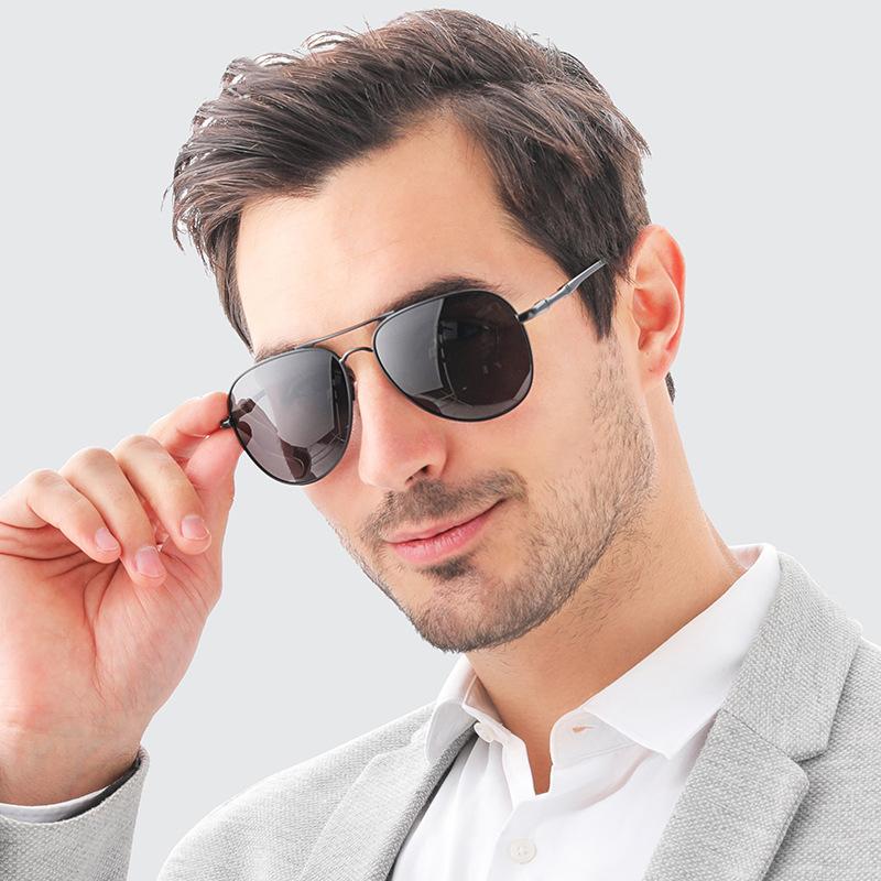 Classic Retro High Quality Custom Logo Women Men's Lunette De Soleil Homme Polarized Pilot Sunglasses