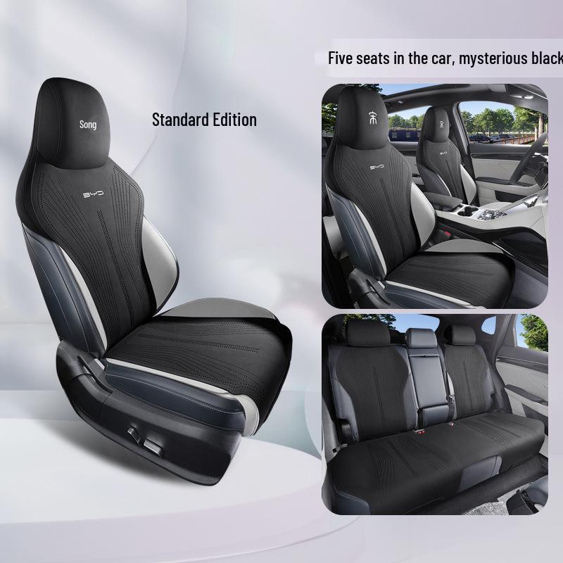 BYD Song PLUS Universal Suede Car Seat Cushion—Four Seasons